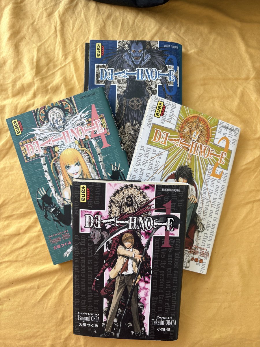 Death note - tome 1 à 4