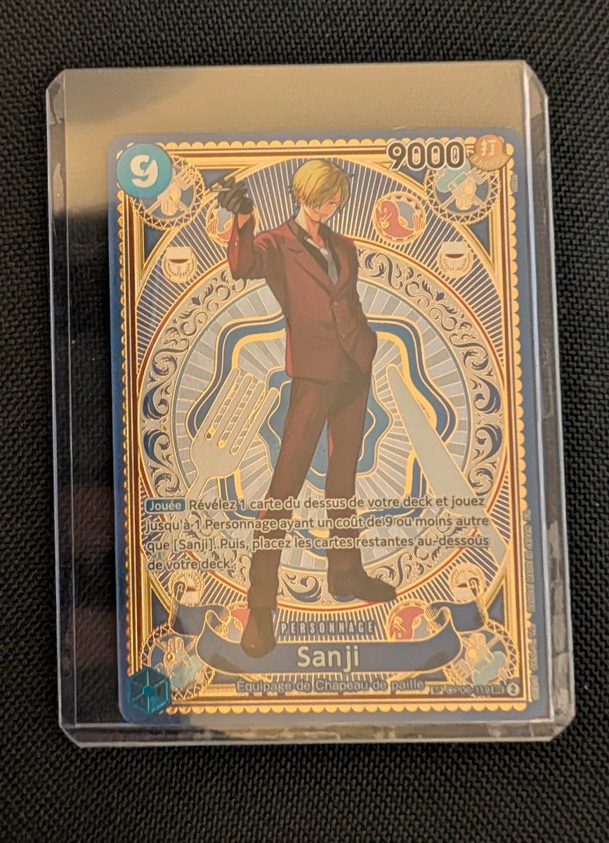 Carte one piece sanji