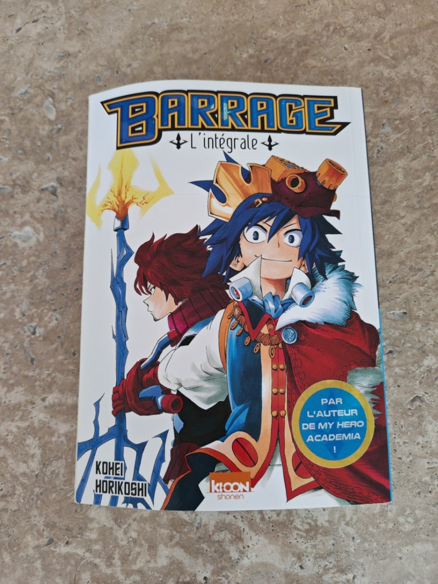 BARRAGE INTEGRALE par kohei Horikoshi