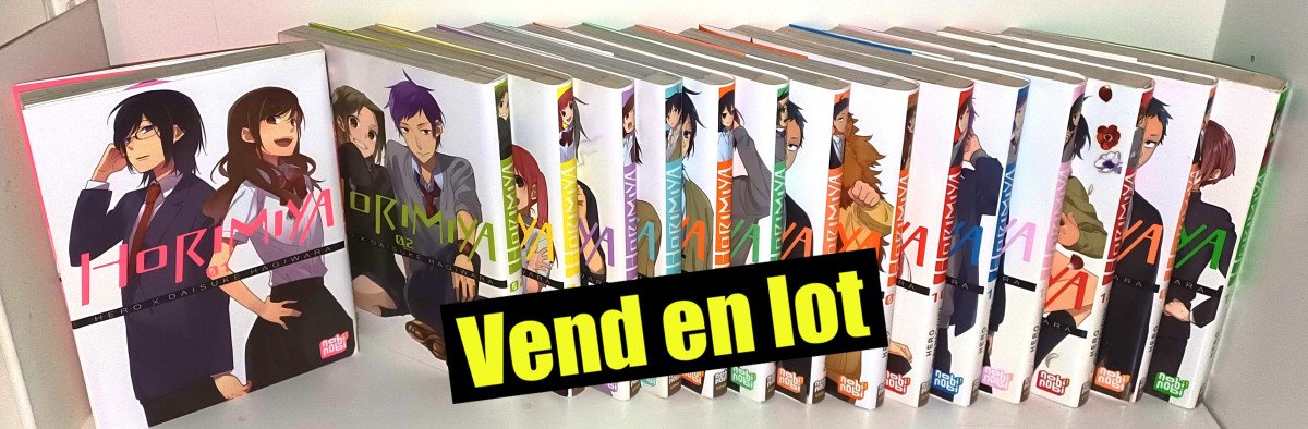 Horimiya : 1 à 13 (sur 17)