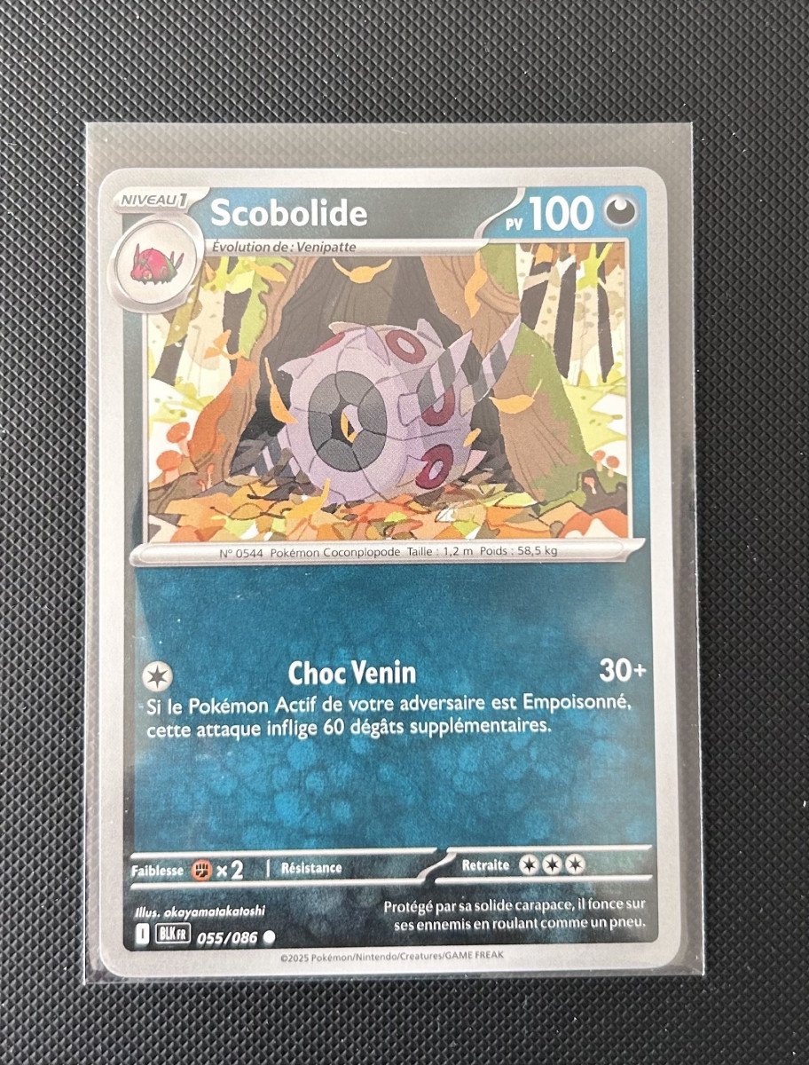 Carte Pokémon - Scobolide 55/86 - Foudre Noire