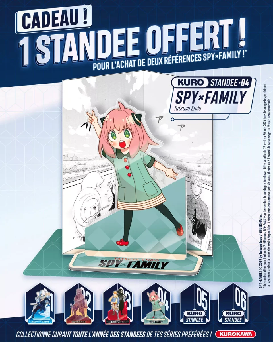 Standee acrylique n°4 spy x familly