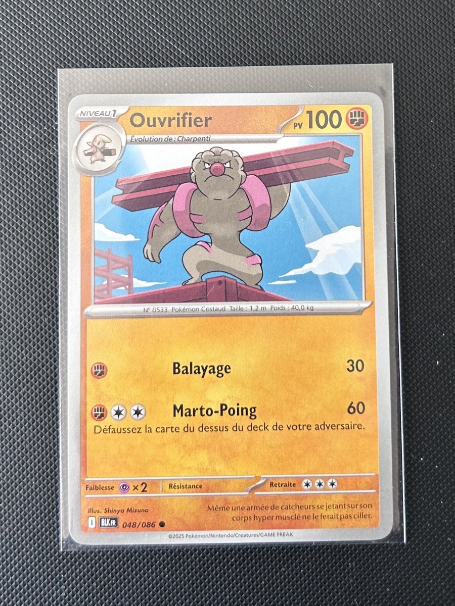 Carte Pokémon - Ouvrifier 48/86 - Foudre Noire