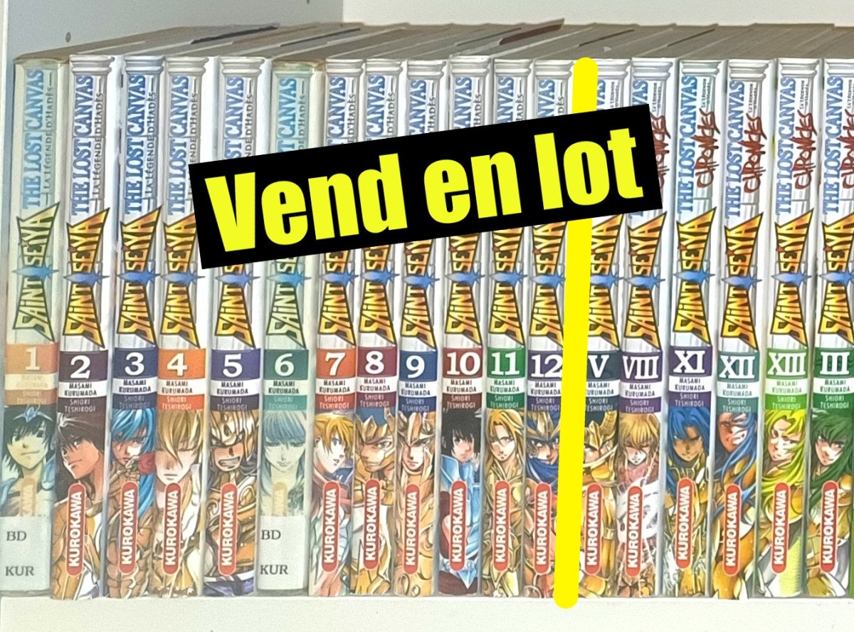 Saint seiya : 18 tomes