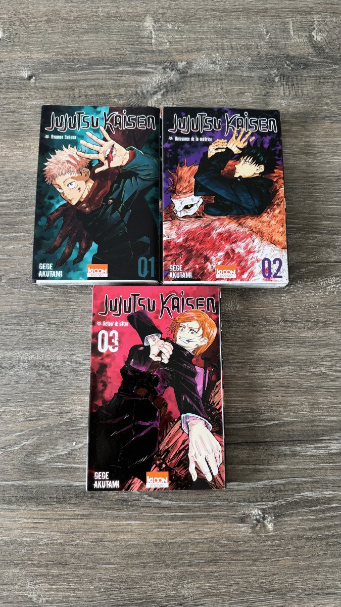 Jujutsu Kaisen 1-3