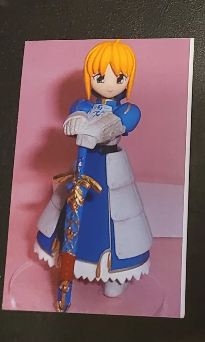 Figurine résine Saber SD garage kit