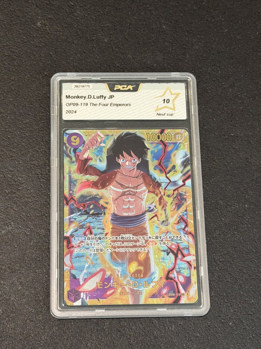 Monkey D. Luffy JP - OP09-119 The Four Emperors (2024) PCA 10