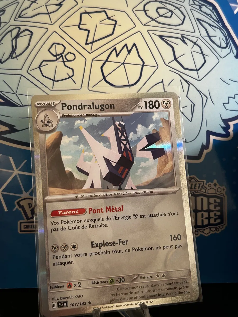 Pondralugon 107/142 Holographique rare