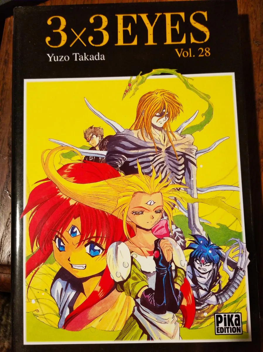 3X3 eyes 28 de Yuzo Takada  Ed Pika