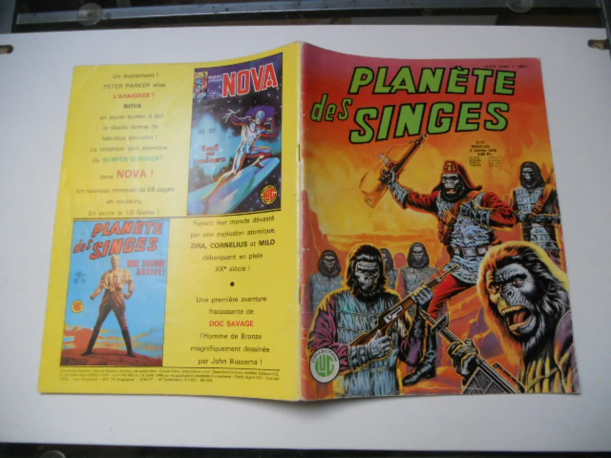 La Planète Des Singes, N° 12 LUG  - 1978