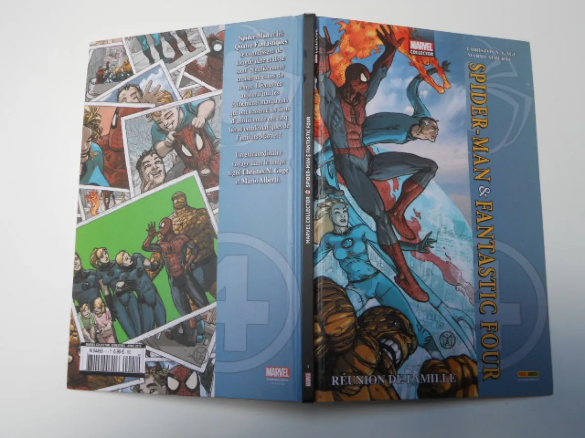 SPIDERMAN Marvel Collector TOME 1 Spider-Man & Fantastic Four 2014 TBE