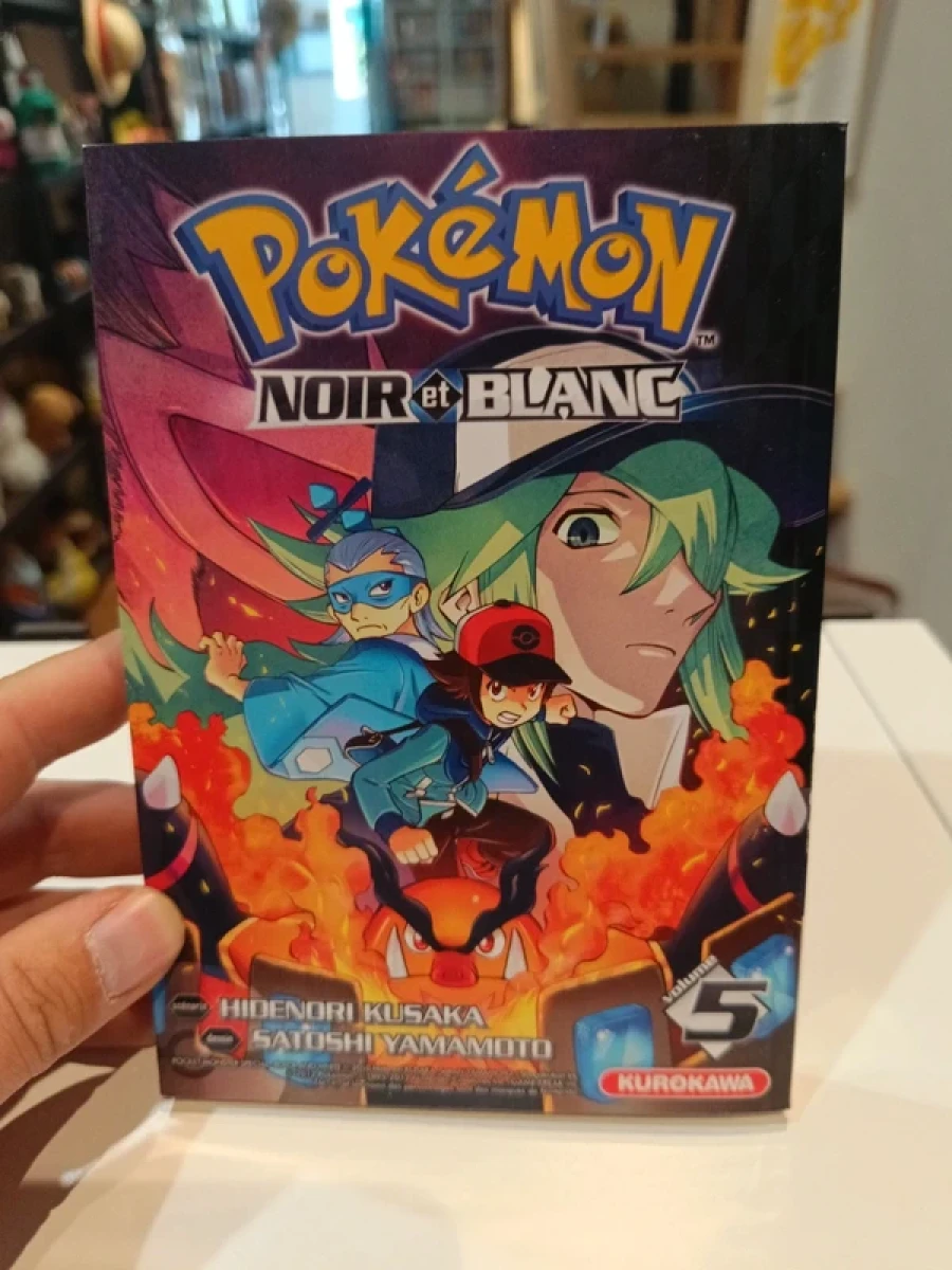 Manga Pokémon noir et blanc tome 5