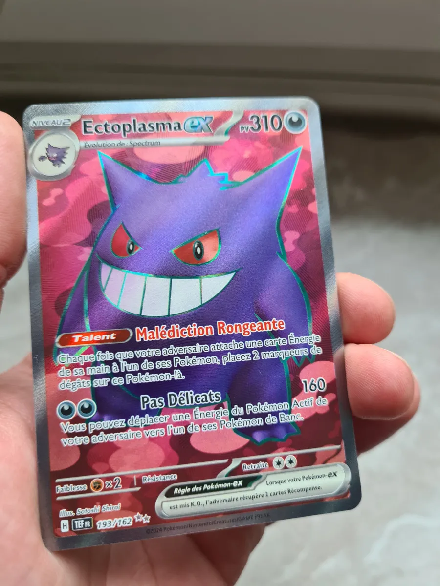 Carte pokémon Ectoplasma full art