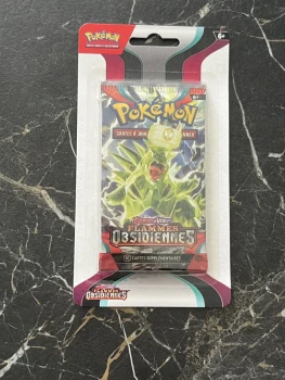 Flammes obsidiennes cartes sous emballages