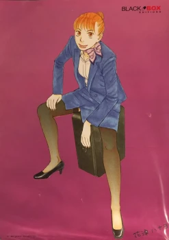 Goodies Manga Seinen Appelez-Moi Hôtesse Poster Black Box