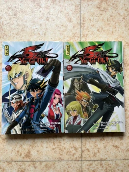 Vend lot de mangas "Yu-Gi-Oh 5d’s" tome 1 et 2
