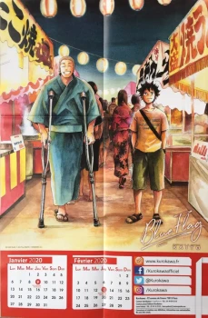 Poster Manga Shonen Blue Flag Kurokawa