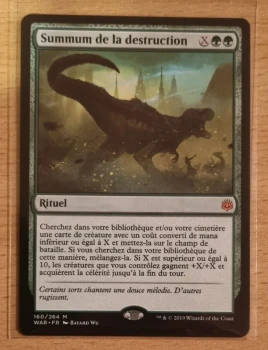 MAGIC : Summum de la Destruction 160/264 WAR FR
