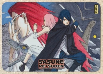 Goodies Plaque Métallique Manga Sasuke Retsuden Kana