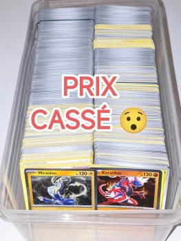 100 cartes Pokémon françaises
