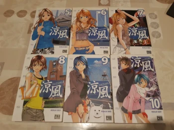 Lot 6 mangas - suzuka - tomes 5 à 10