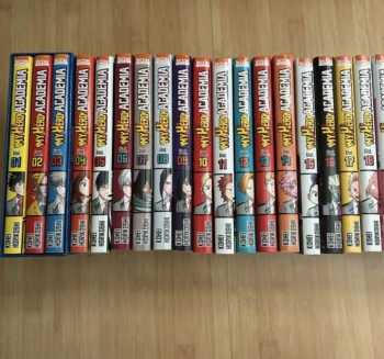 35 premiers tomes de my hero academia dont les tomes 30, 31 et 34 en collector
