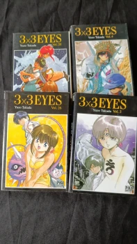 Lot mangas 3x3 eyes