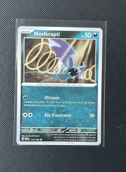 Carte Pokémon - Nosferapti 110/182 - Faille Paradoxe