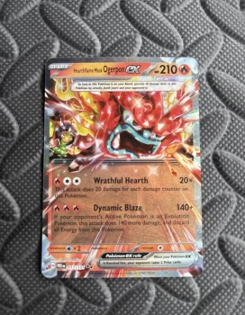2025 Pokémon Hearthflame Mask Ogerpon EX EN