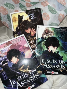 Tome 1,2 et 3 du manga Je Suis Un Assassin