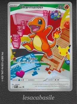 Charmander MEP 038 - EN - PROMOS - Méga-Evolution