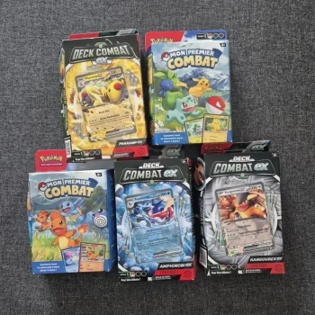 Decks Pokemon : Lot de 5 Deck