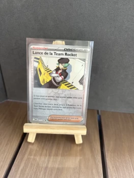 Carte Pokémon - lance de la team rocket REVERSE 177/182 -RIVALITÉS DESTINÉS