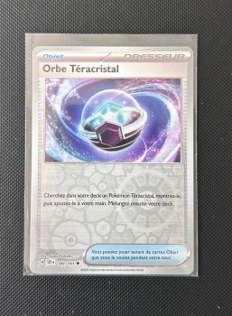 Carte Pokémon - Orbe Téracristal 189/191 - Reverse - Étincelle Déferlante