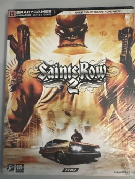 Guide officiel saint row 2 neuf blister