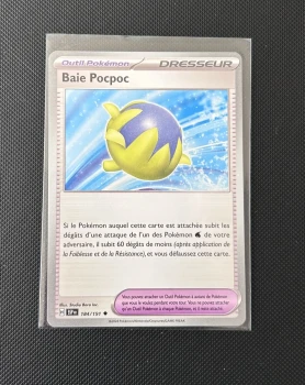 Carte Pokémon - Baie Pocpoc 184/191 - Étincelle Déferlante