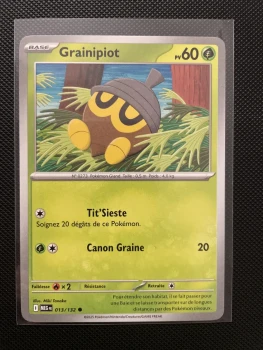 Carte Pokémon - GRAINIPIOT 013/132 - Méga Évolution