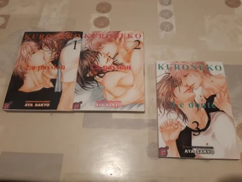 Lot 3 yaoi - kuroneko - tomes 2, 3 et 7