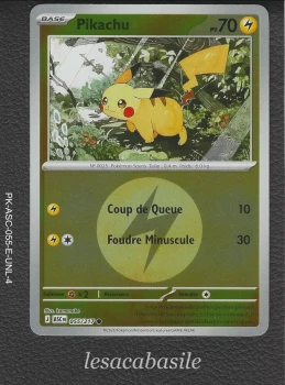 Pikachu 055/217 reverse Energie - ME2.5 - Héros Transcendants (2026)