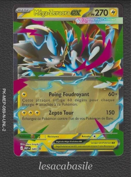 Méga-Zeraora ex MEP 089 - FR - Promos Méga-Evolution
