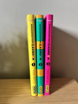 Lot tome 1 a 3 assasination classroom