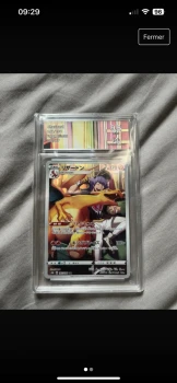 Dracaufeu Vmax Climax collect aura 9.5