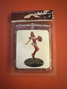 Blister figurine résine Little red riding hood neuf blister