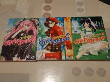 Lot mangas - girls bravo - tomes 1 à 3