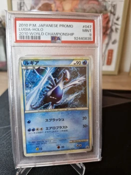 Carte pokémon Lugia Holo Promo World Championship psa 9