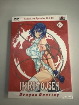 DVD manga ikki tousen saison 2 vol 4 neuf blister