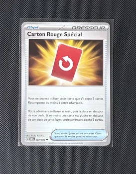 Carte Pokémon - Carton Rouge Spécial 82/86 - Chaos Ascendant