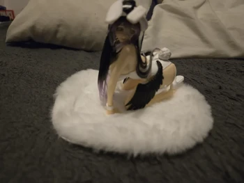 Figurine anime: Albedo style bunnygirl Blanc (Overlord)