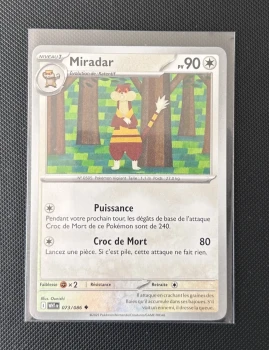 Carte Pokémon - Miradar 73/86 - Flammes Blanches