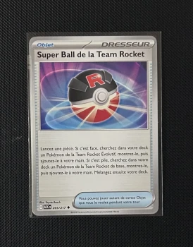 Carte Pokemon - Super Ball de la Team Rocket 205/217 - Héros Transcendants